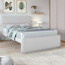 Cama Casal 140cm MDF Loop Lopas