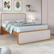 Cama Casal 140cm MDF Loop Lopas