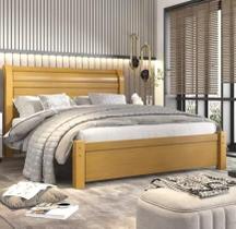 Cama Casal 187 100% MDF Cinamomo - Móveis Valverde