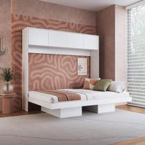 Cama Casal Articulável Horizontal com Portas 140 Hanover Cama Casal Articulável Horizontal com Portas 140 Hanover