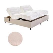 Cama Casal Centauro Linho Açores 140x200x64 Pilati