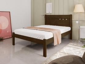 CAMA CASAL COM COLCHÃO D33 138x188x12 FRAMAR PAOLA MALBEC CAMA CASAL COM COLCHÃO D33 138x188x12 FRAMAR PAOLA MALBEC