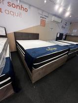 Cama Casal Completa Baú + Colchão Premium Ortobello Cama Casal Completa Baú + Colchão Premium Ortobello