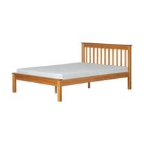 Cama Casal de Madeira Habitual Âmbar Meu Móvel de Madeira 138x188 cm