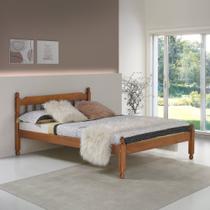 Cama Casal em Madeira Maciça Mv Outlet