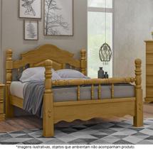 Cama Casal em Madeira Maciça Torneada 1,60 Mônaco Imbuia - Straub Web Cama Casal em Madeira Maciça Torneada 1,60 Mônaco Imbuia - Straub Web