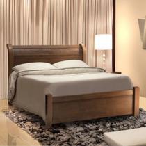 Cama Casal em MDF Madri Espresso Marrom