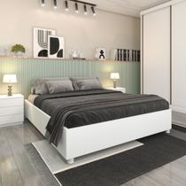 Cama Casal em MDP 193cm x 144cm Grecia Yescasa