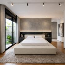 Cama Casal Estofada Moderna Luxo Tecido Linho Alto Padrão Cama Casal Estofada Moderna Luxo Tecido Linho Alto Padrão