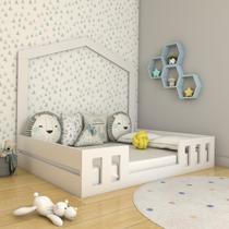 Cama Casal Infantil com Casinha Montessori Play Cama Casal Infantil com Casinha Montessori Play