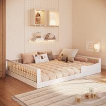Cama Casal Infantil em Mdp Montessoriana