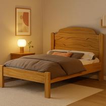 Cama Casal Iris Tradicional Reforçada mdf moderna para quarto Cama Casal Iris Tradicional Reforçada mdf moderna para quarto