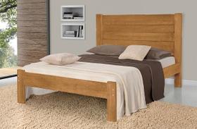 Cama Casal Lara Cor Imbuia