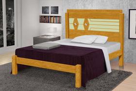 Cama Casal Lívia Mdf/mdp Reforçada Premium Pés 7,5x7,5cm