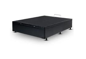 Cama Casal Padrão Box Baú 138x188 Em material sintético Reforçada Blindada Suporta Até 300 Kilos