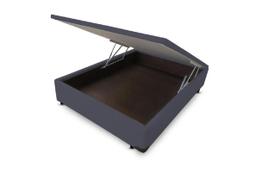 Cama Casal Padrão Box Baú 138x188 Em material sintético Reforçada Blindada Suporta Até 300 Kilos Cama Casal Padrão Box Baú 138x188 Em material sintético Reforçada Blindada Suporta Até 300 Kilos