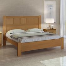 Cama Casal Premium 100% MDF Marrom/Cinamomo Cama Casal Premium 100% MDF Marrom/Cinamomo
