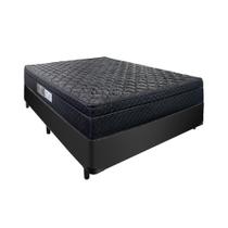 Cama Casal Preta Arezzo Black Molas Ensacadas Portobel