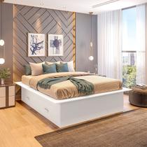 Cama Casal/Queen Adulto com 4 Gavetas Gades Yescasa