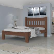 Cama Casal Queen Size Madeira Maciça Angelim Pedra/Tauari Pérola Escura Cama Casal Queen Size Madeira Maciça Angelim Pedra/Tauari Pérola Escura