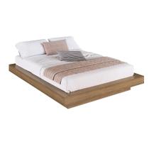 Cama Casal Queen Suspensa 140/160 Zurique Mel