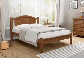 cama casal resistente de madeira - Grécia - CAVAZOTO
