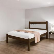 Cama Casal Sofisticada Berli Malbec e Off White Cama Casal Sofisticada Berli Malbec e Off White