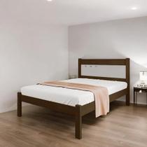 Cama Casal Sofisticada Paola Malbec e Off White Cama Casal Sofisticada Paola Malbec e Off White