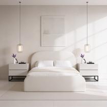 Cama Casal Valentina 100% Estofada Reforçada Aconchegante Cama Casal Valentina 100% Estofada Reforçada Aconchegante