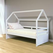 Cama Casinha Slim RB Branco Housin Cama Casinha Slim RB Branco Housin