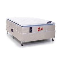 Cama Castor Casal Vitagel Super Luxo Pocket One Face 138X188X56 + Box Castor