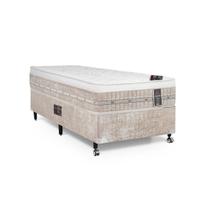 Cama Castor Solteiro Premium Tecnopedic 88x188x57 + Box Castor