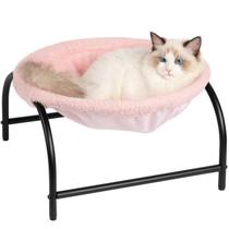 Cama Cat Hammock JUNSPOW removível respirável 43x43x24cm