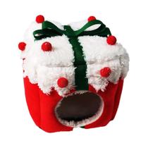 Cama/Caverna De Inverno Quente E Lavável Para Hamster E Porquinho-da-Índia, Ninho Para Pequenos