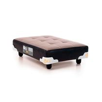 Cama+Colchão Castor Pet Bed Black p/Cães 40x60x12 Cama+Colchão Castor Pet Bed Black p/Cães 40x60x12
