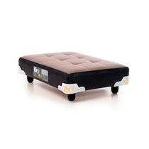 Cama+Colchão Castor Pet Bed Black p/Cães 40x60x12