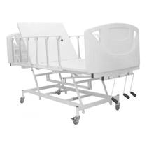 Cama Com Ajuste De Altura Manual Para Idosos C/ Colchão D28