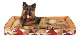 Cama Confortável Caminha Pet Xg Extra Gra Triângulo Vermelho Cama Confortável Caminha Pet Xg Extra Gra Triângulo Vermelho