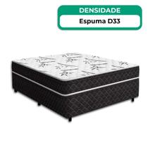 Cama Conjugada Benfica Espuma D33 Preto V-Tech