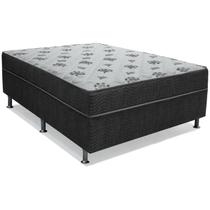 Cama Conjugada Casal Dream Spring Ortobom 138x188x43cm Cinza Cama Conjugada Casal Dream Spring Ortobom 138x188x43cm Cinza