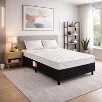 Cama Conjugada Ultra Confort Molas Ensacadas Preto