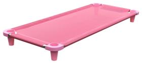 Cama criança infantil Acrimet empilhável 713.1 cor Rosa