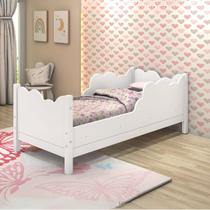 Cama Cristal Juvenil Modelo Nuvem MDF Resistente Segura