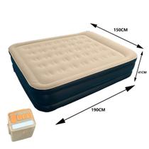 Cama De Ar Colchão Inflável Casal Solteiro Dupla Com Bomba Integrada