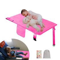Cama de Avião Infantil UNTREE - Rosa - Essentials para Viagem Cama de Avião Infantil UNTREE - Rosa - Essentials para Viagem