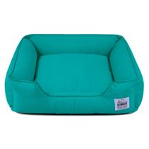 Cama de Cachorro com Zíper Caminha Pet Impermeável 53x53 Tiffany