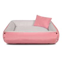 Cama de Cachorro Dupla Face Caminha Pet Nuvem 85x70 Rose