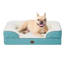 Cama de cachorro EHEYCIGA Espuma viscoelástica ortopédica impermeável para cães pequenos