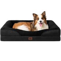 Cama de cachorro EHEYCIGA Memory Foam para cães grandes com forro impermeável