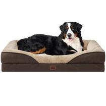 Cama de cachorro EHEYCIGA Memory Foam XXL para cães extra grandes, marrom